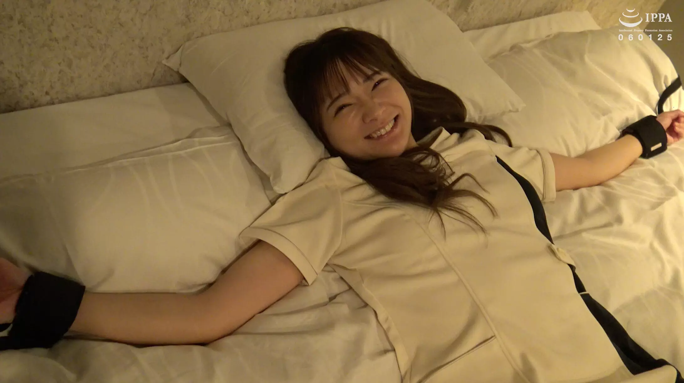 h_1416ad01979 「【くすぐり】ベッド大の字拘束くすぐりコース」＜グリグランスVol.15＞ 一条みお