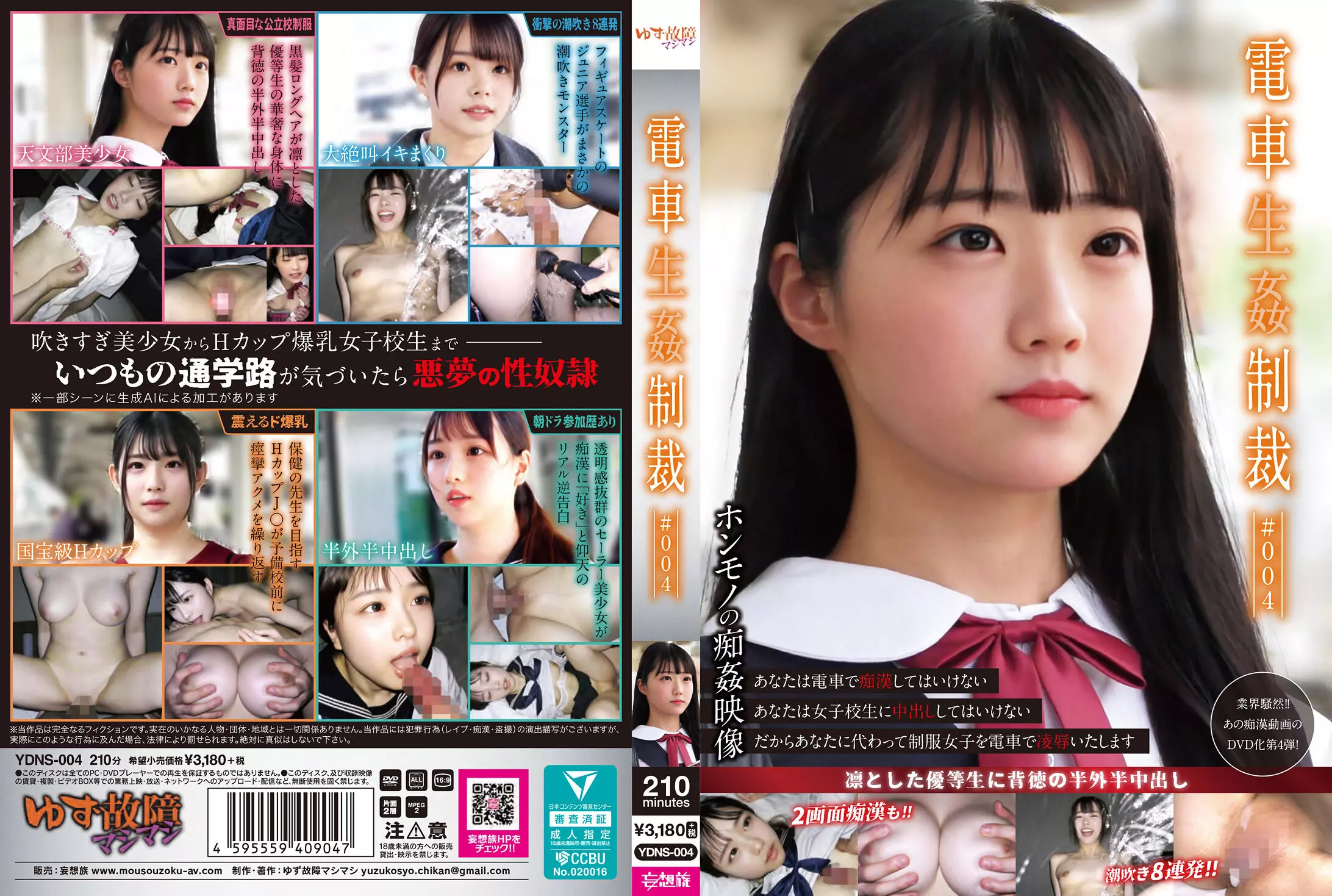 ydns00004 電車生姦制裁 ＃004